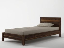 wooden divan bed